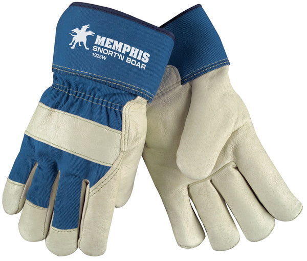 MCR Safety Gloves Pig Gr Pl Wool Lined (1925WS)
