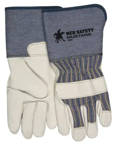 MCR Safety Gloves Mustang-Grain Leather, GT Glove XL (1936XL)
