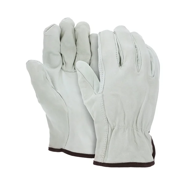 MCR Safety Gloves Table Grade Cow Grain Drvr Glove Str Thb (32013XXL)
