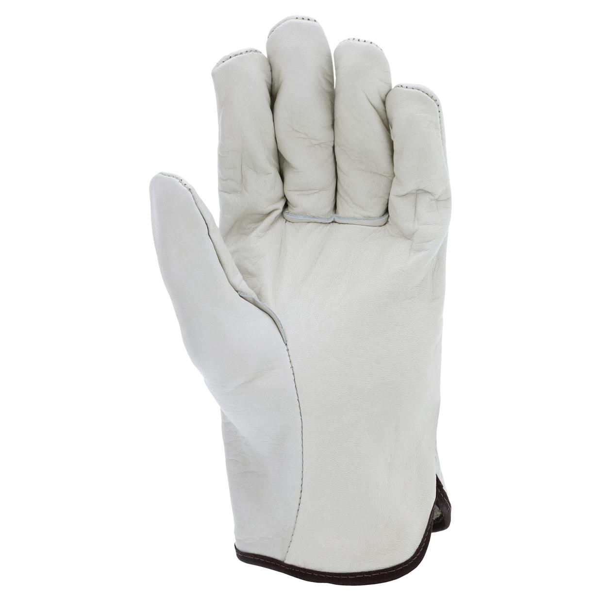 MCR Safety Gloves Cow Grain Drivers Glove w/Straight Thumb (3201S)