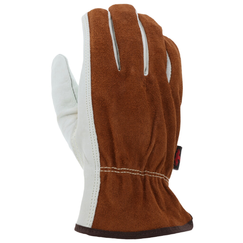 MCR Safety Gloves Ind Grd Grain Drvr/Split Back Key Thumb (3205XXL)