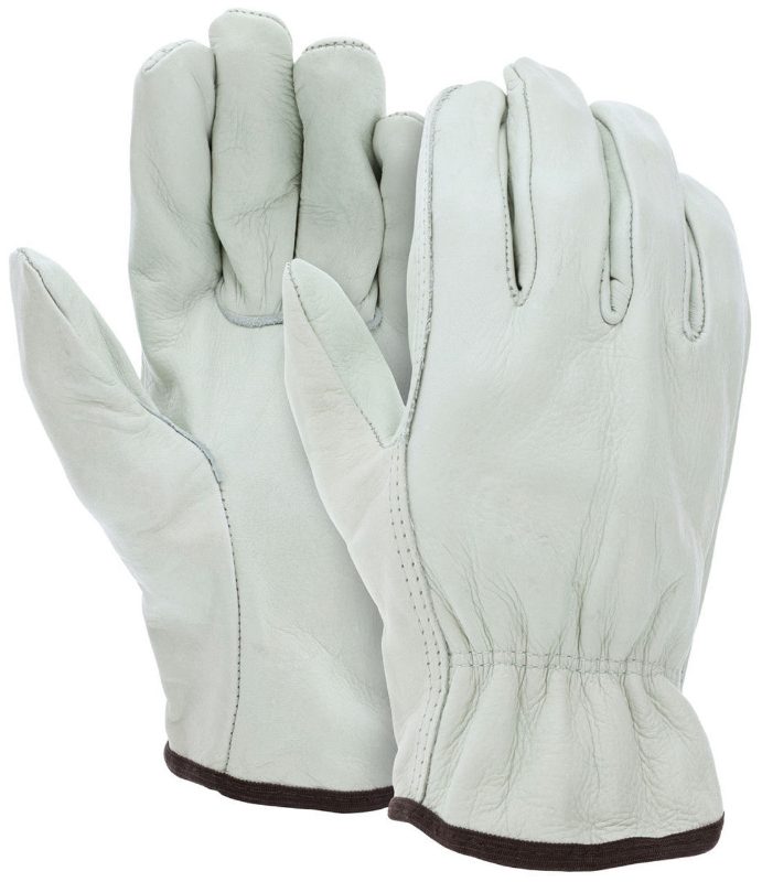 MCR Safety Gloves Table Grade Cow Grain Driver Keyst Thb (32113XL)