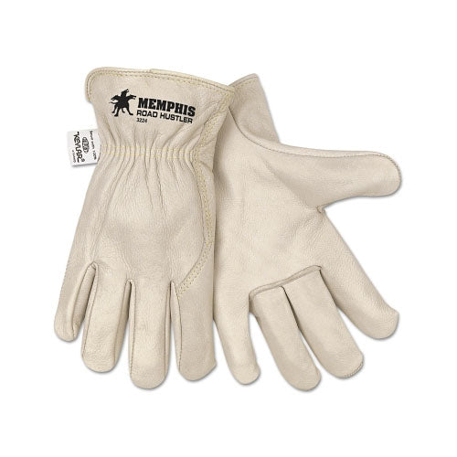 MCR Safety Gloves Road Hustler Drvr Kevlar Sewn Wing Thumb (3224L)