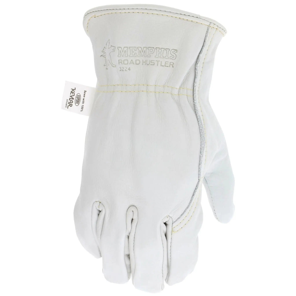MCR Safety Gloves Road Hustler Drvr Kevlar Sewn Wing Thumb (3224M)