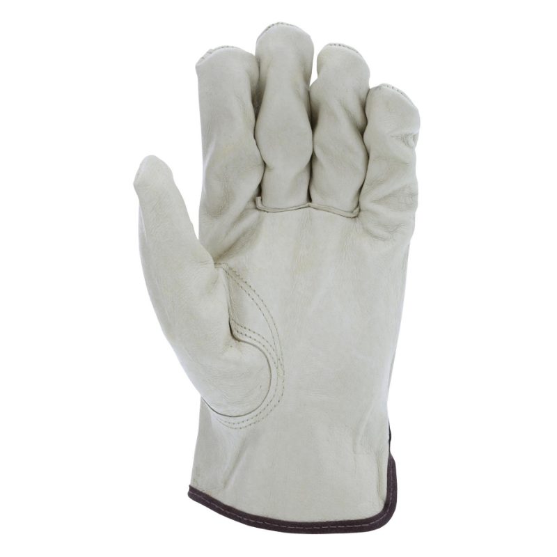 MCR Safety Gloves Ind Grade Pig Grain Drivers w/Key Thumb (3401XL)