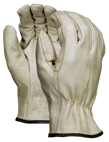 MCR Safety Gloves Economy Pig Grain Drvr Glove Str Thumb (3402XL)