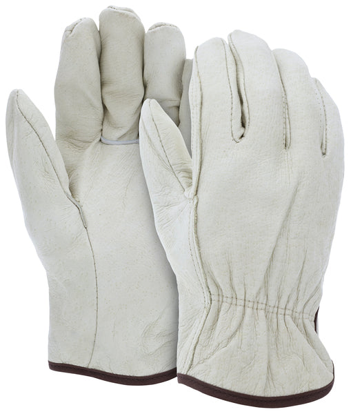 MCR Safety Gloves Economy Pig Grain Drvr Glove Str Thumb (3402XXL)