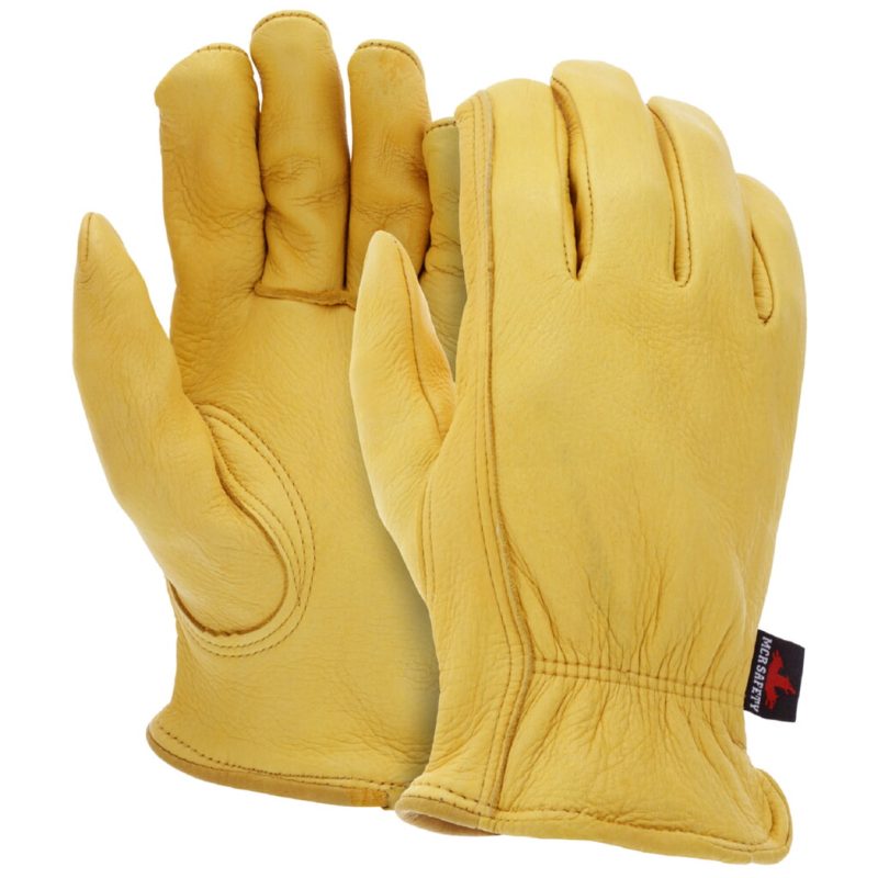 MCR Safety Gloves Deer Grain Drivers Glove w/Key Thumb (3501S)