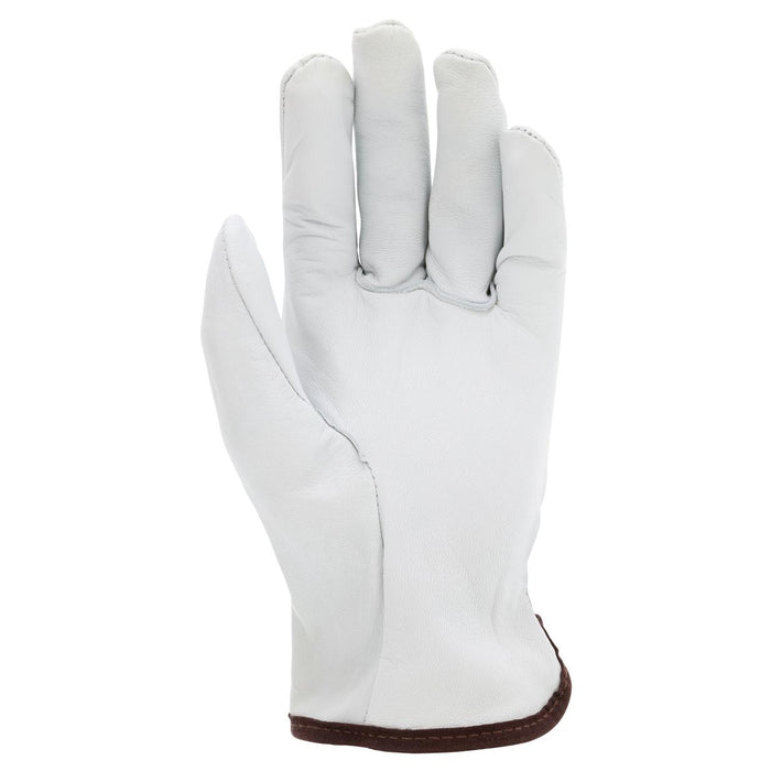 MCR Safety Gloves Prem Goat Grain Driver w/Straight Thumb (3601M)