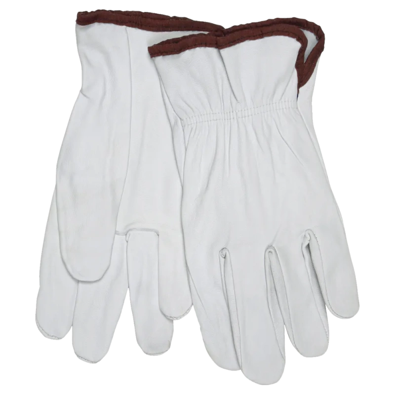 MCR Safety Gloves Prem Goat Grain Driver w/Straight Thumb (3601XL)