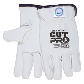 MCR Safety Gloves CutPro Diamond Tech Goat Driver (3611DTXXL)