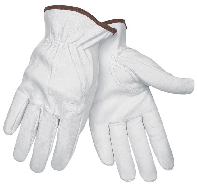 MCR Safety Gloves Prem Goat Grain Driver w/Keystone Thumb (3611XL)