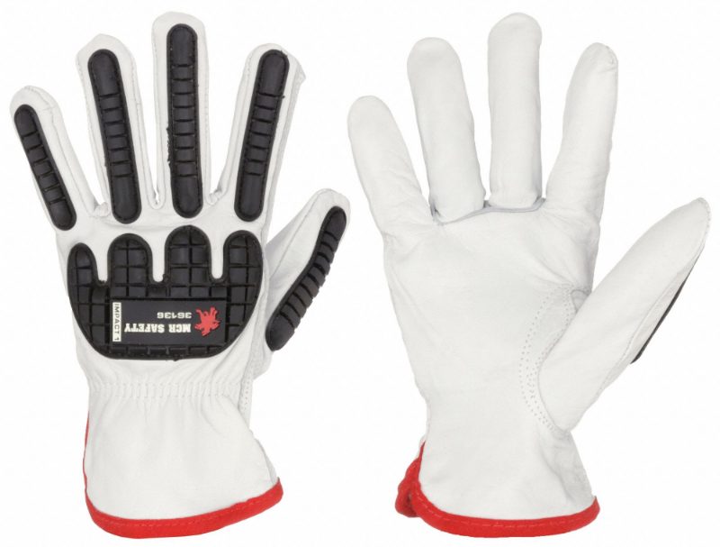 MCR Safety Gloves B/C Goat Leather w/ TPR XL (36136XL)