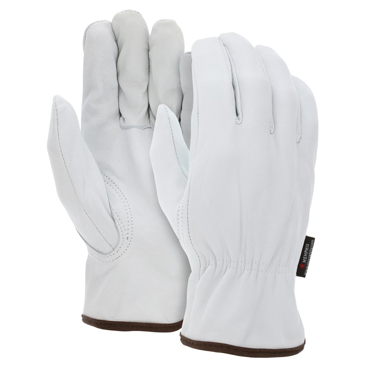 MCR Safety Gloves Goat Grain Aramid A4 w/Keystone Thmb (3613HS)