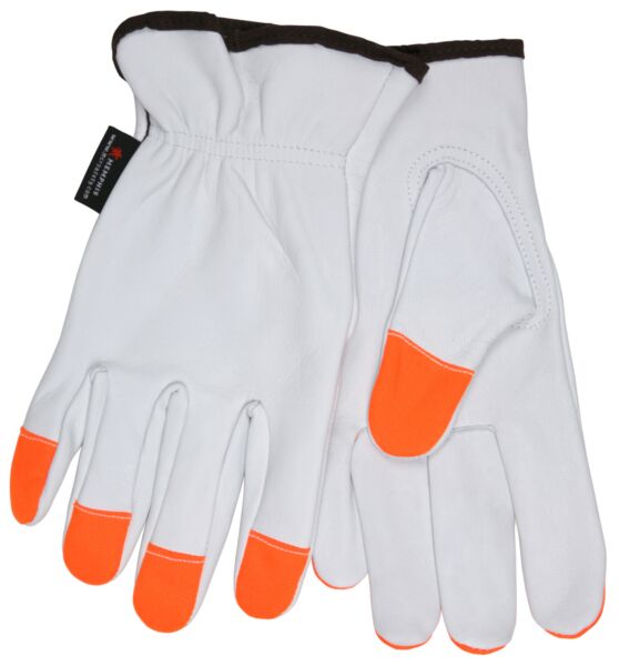 MCR Safety Gloves 30at Grain Aramid A4 w/Keystone Thmb (3613HXL)