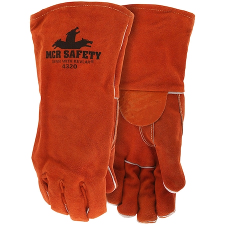 MCR Safety Gloves 4320 Welders Left Hand Only 24 each / dz (4320LH)