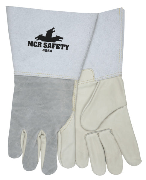 MCR Safety Gloves Gr Cow MigTig/Kevlar (4954XL)