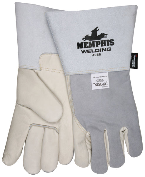 MCR Safety Gloves Gr Cow MigTig/Thinsulate (4956S)
