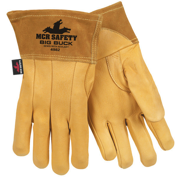 MCR Safety Gloves Deer MigTig 2.5" Cuff (4982XL)