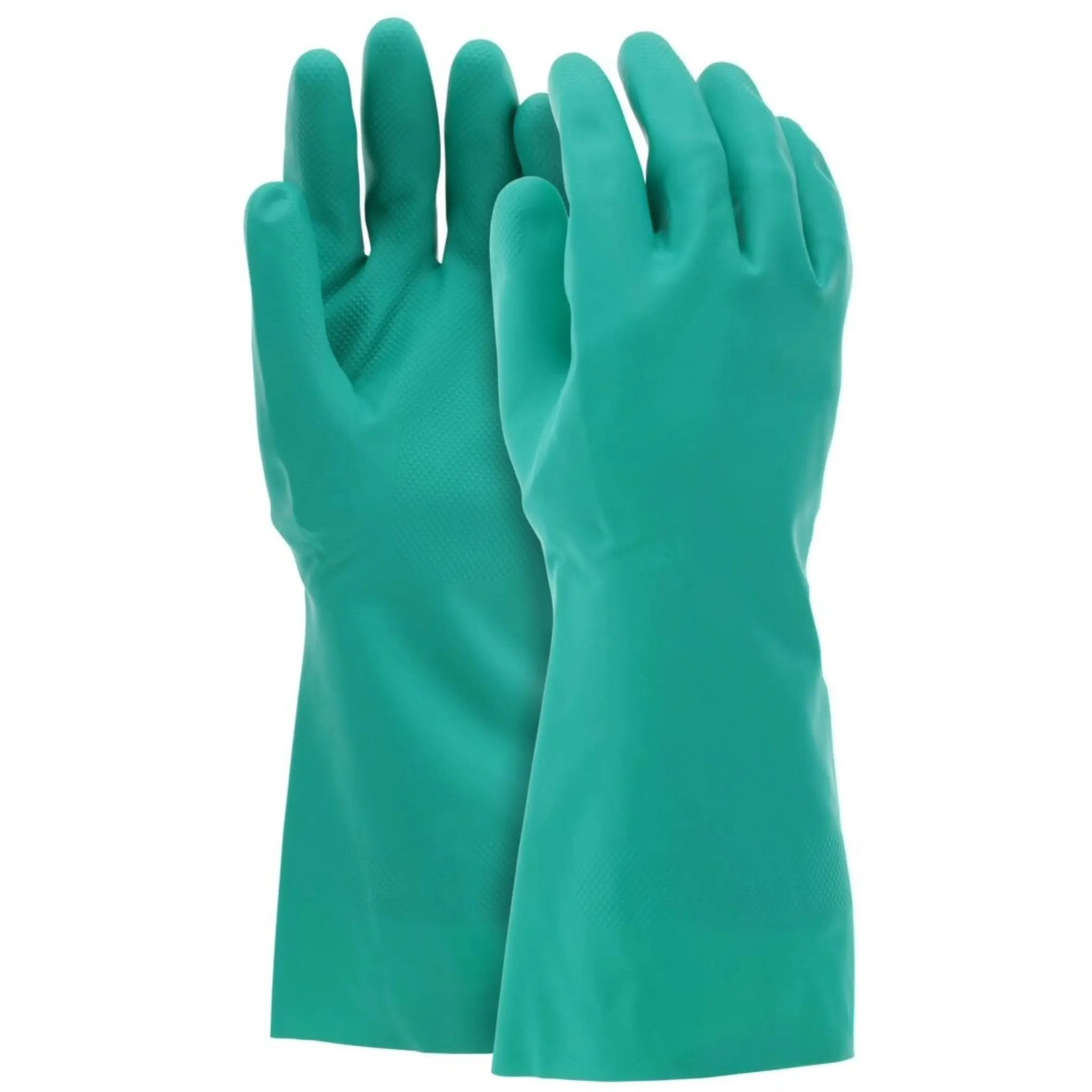 MCR Safety Gloves Green Flocked 15 Mil Nbr (5319)