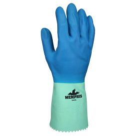 MCR Safety Gloves Flock Lined Nitrile/Latex Blend (5340XL)