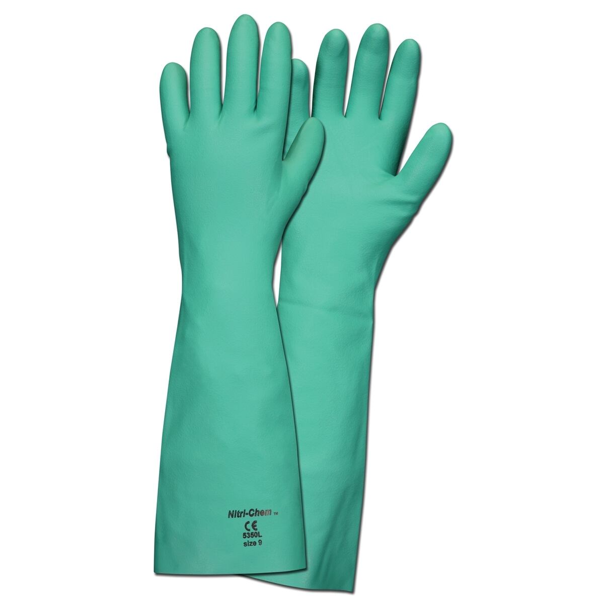 MCR Safety Gloves Green Unlined 22 Mil Nbr (5350L)