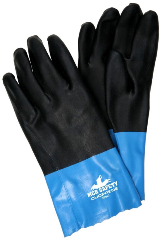 MCR Safety Gloves Duoprene 12" Large (6962L)