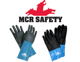 MCR Safety Gloves Duoprene 12" Medium (6962M)