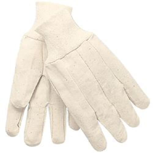 MCR Safety Gloves Large Cotton Canvas Blend Wing Thumb (8100A)