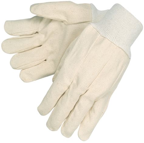 MCR Safety Gloves Large 10 OZ Canvas Band Top (8200B)