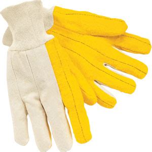 MCR Safety Gloves Chore Canvas Back Knit Wrist (8516)