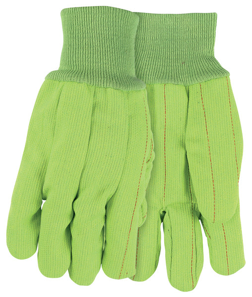 MCR Safety Gloves Green Dbl Plm Cord Nap-In Green Kw (9018CDGB)