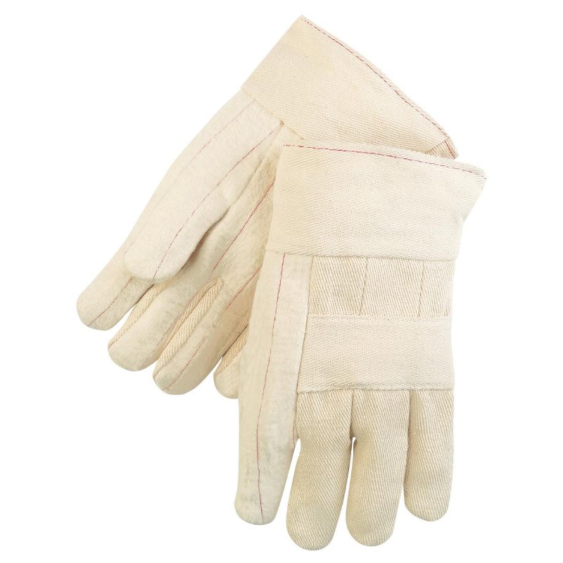 MCR Safety Gloves 100% Cotton Hot-Mill Band Top (9124C)