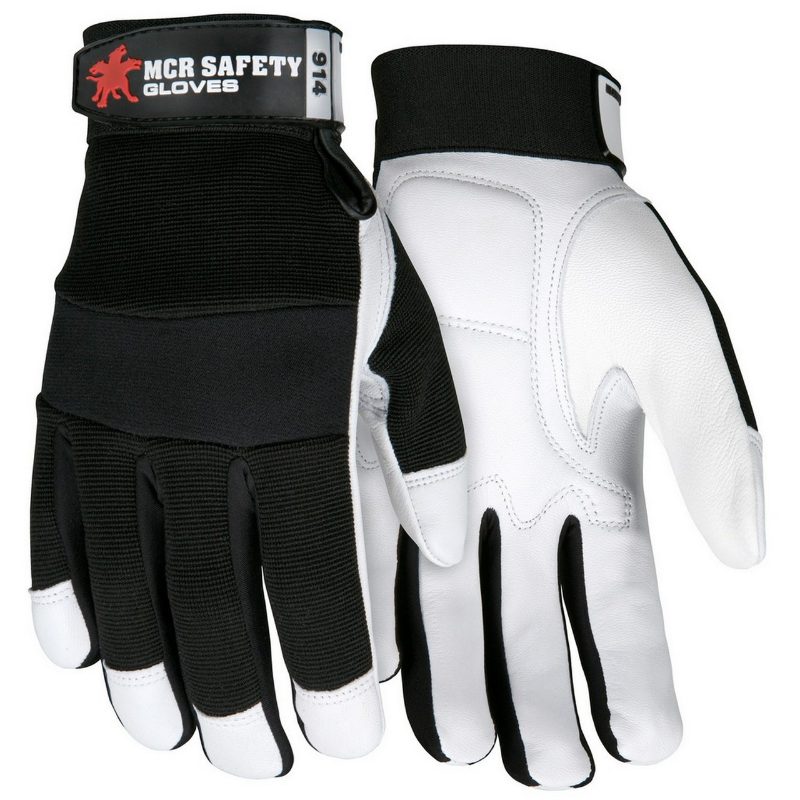 MCR Safety Gloves MCR Safety Multi-Task Goat Padded Palm (914S)