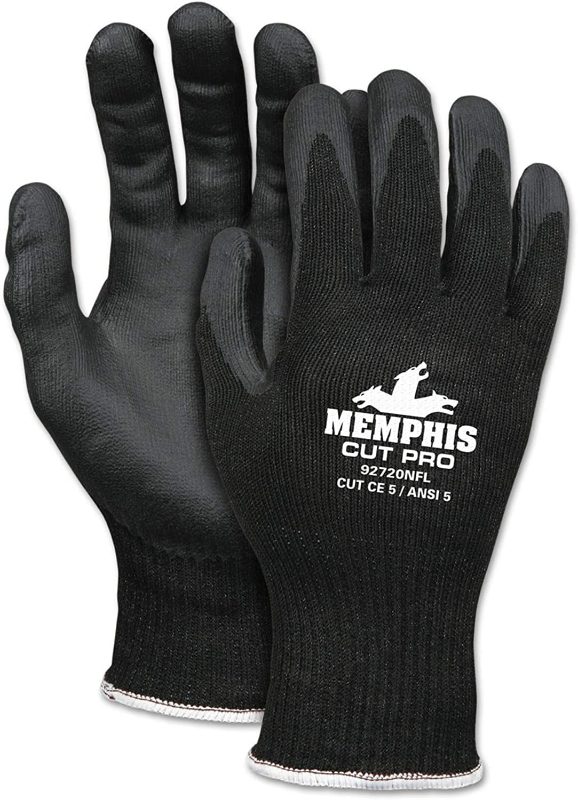 MCR Safety Gloves Memphis Cut Pro, 10ga HPPE, Hi Vis XL (92720HVXL)
