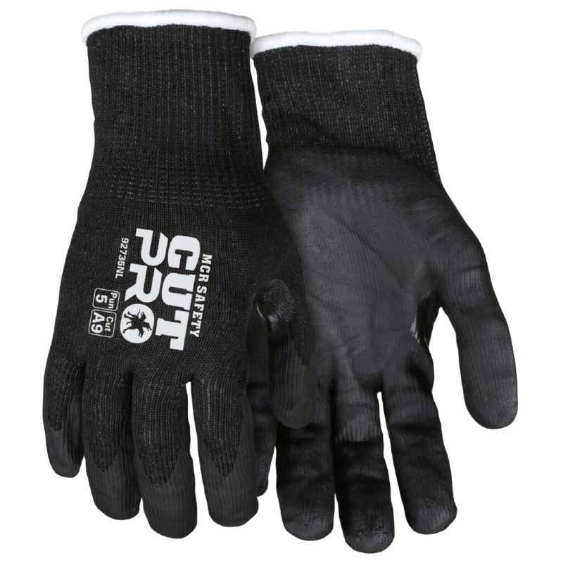 MCR Safety Gloves 15g Cut Pro, HPPE Steel, Nitrile S (92735NS)
