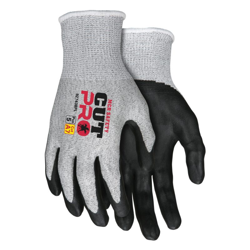 MCR Safety Gloves Memphis Cut Pro, 13ga HPPE,ANSI Cut L (92743BPL)