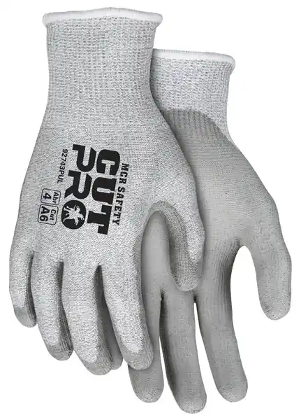 MCR Safety Gloves Memphis Cut Pro, 13ga HPPE,ANSI Cut XL (92743BPXL)