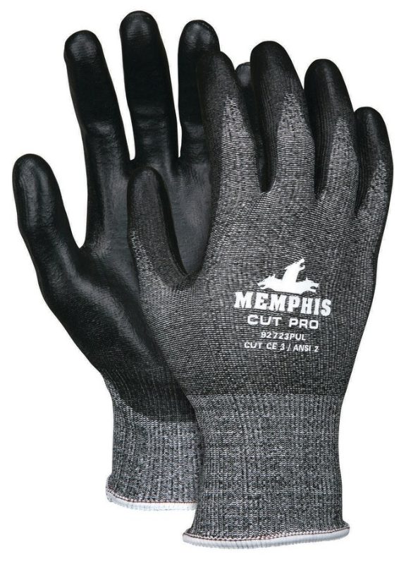 MCR Safety Gloves Memphis Cut Pro, 13ga HPPE,ANSI Cut XS (92743BPXS)