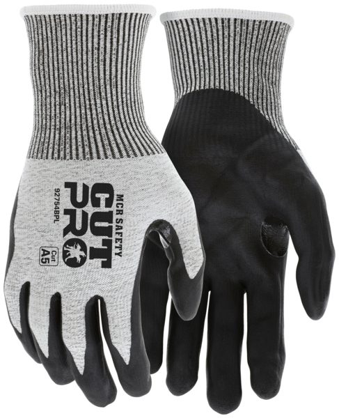 MCR Safety Gloves 13ga HyperMax Shell, BiPoly S (92754BPS)