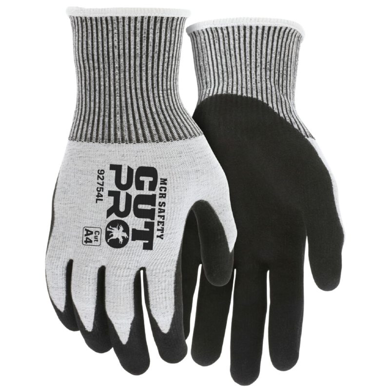 MCR Safety Gloves 13ga HyperMax Shell, Dbl dip NF/SNF XL (92754XL)