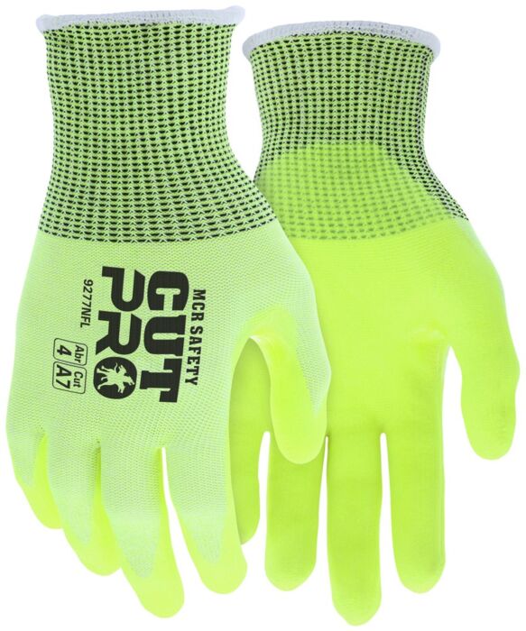 MCR Safety Gloves Cut Pro Hivis 13g Hypermax Hivis BNF XL (9277NFXL)