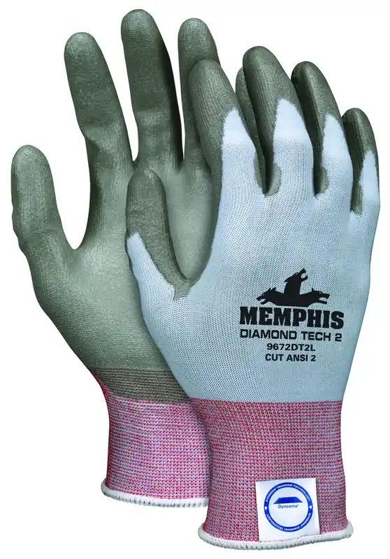 MCR Safety Gloves 50/50 Diamond Dyneema/Nylon 18''Sleeve (9318DN7M)
