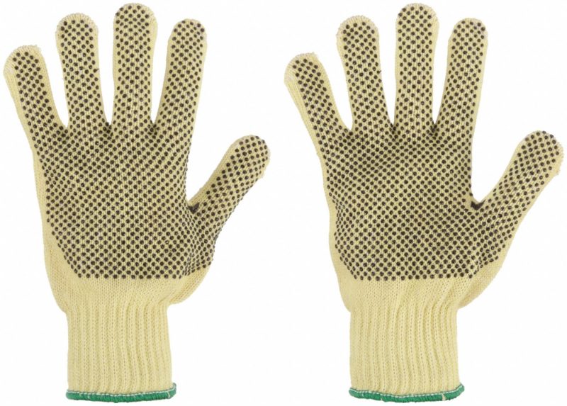 MCR Safety Gloves Rg Kevlar/Cotton Plaited 2 – Side Dot (9363XS)