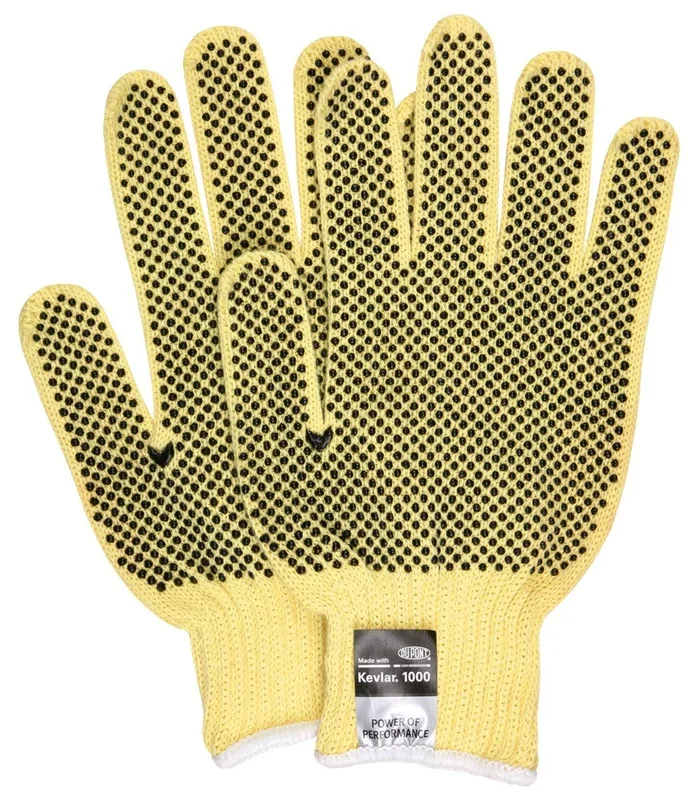 MCR Safety Gloves Reg Kevlar/Fiberglass Dot 2 Side (9366KFL)