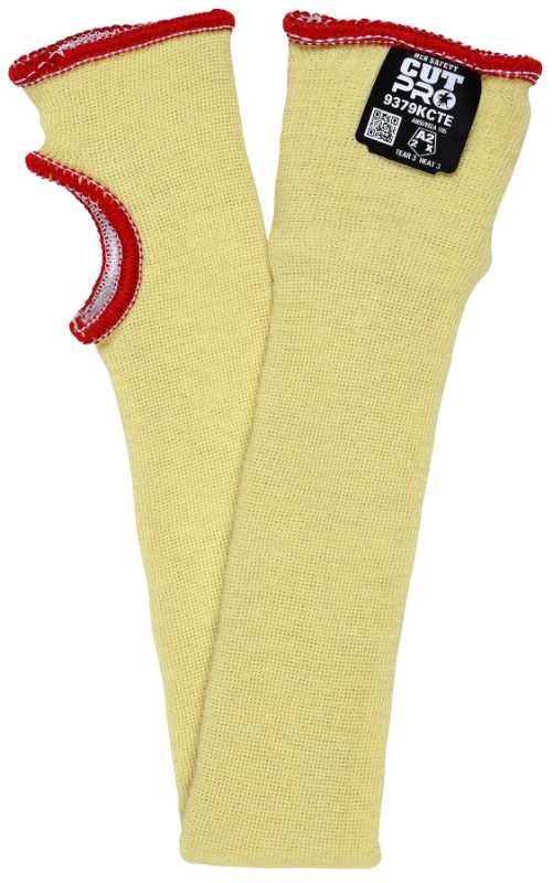 MCR Safety Gloves Kevlar/Cotton W/ Thumbslot Sleeve 22" (9379KCT)