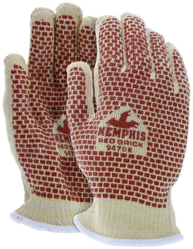MCR Safety Gloves Econ Kevlar/Cotton Slv W/ Thumbslot 22" (9379KCTE)