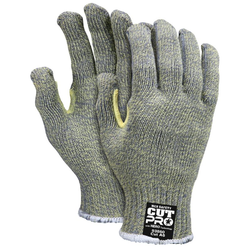 MCR Safety Gloves Memphis HERO 7GA Kevlar/Steel Shell XL (93860XL)