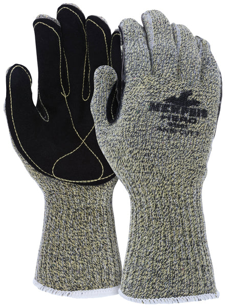 MCR Safety Gloves Memphis HERO 7GA lea plm 5" KW (93861GM)