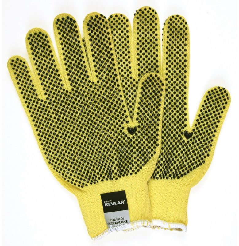 MCR Safety Gloves 13 Gauge 100% Kevlar W/ Dots (9396L)
